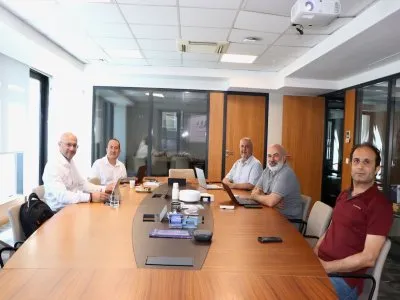 EUREL BAŞKANI MARKUS JAEGER VE VDE TÜRKİYE TEMSİLCİSİ METİN SAVAŞKAN EMO İZMİR ŞUBESİNİ ZİYARET ETTİ
