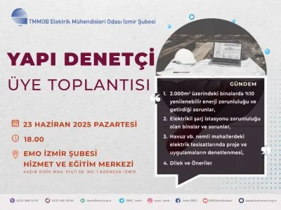 YAPI DENETÇİ ÜYE TOPLANTISI