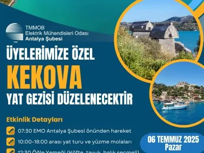 KEKOVA MAVİ YOLCULUK GEZİSİNDE BULUŞALIM!