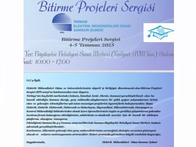 BİTİRME PROJELERİ SERGİSİ(BPS-2025) BAŞLIYOR
