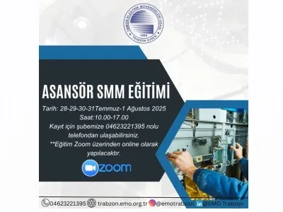 ASANSÖR SMM EĞİTİMİ