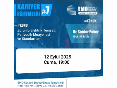 ZORUNLU ELEKTRİK TESİSATI PERİYODİK MUAYENESİ VE STANDARTLARI