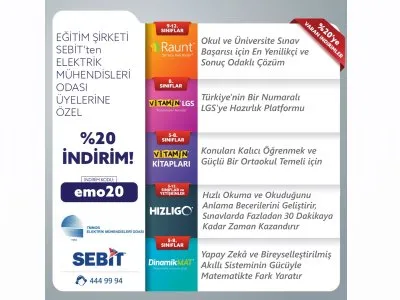 SEBİT İLE ÜYELERİMİZE %20 İNDİRİM ANLAŞMASI